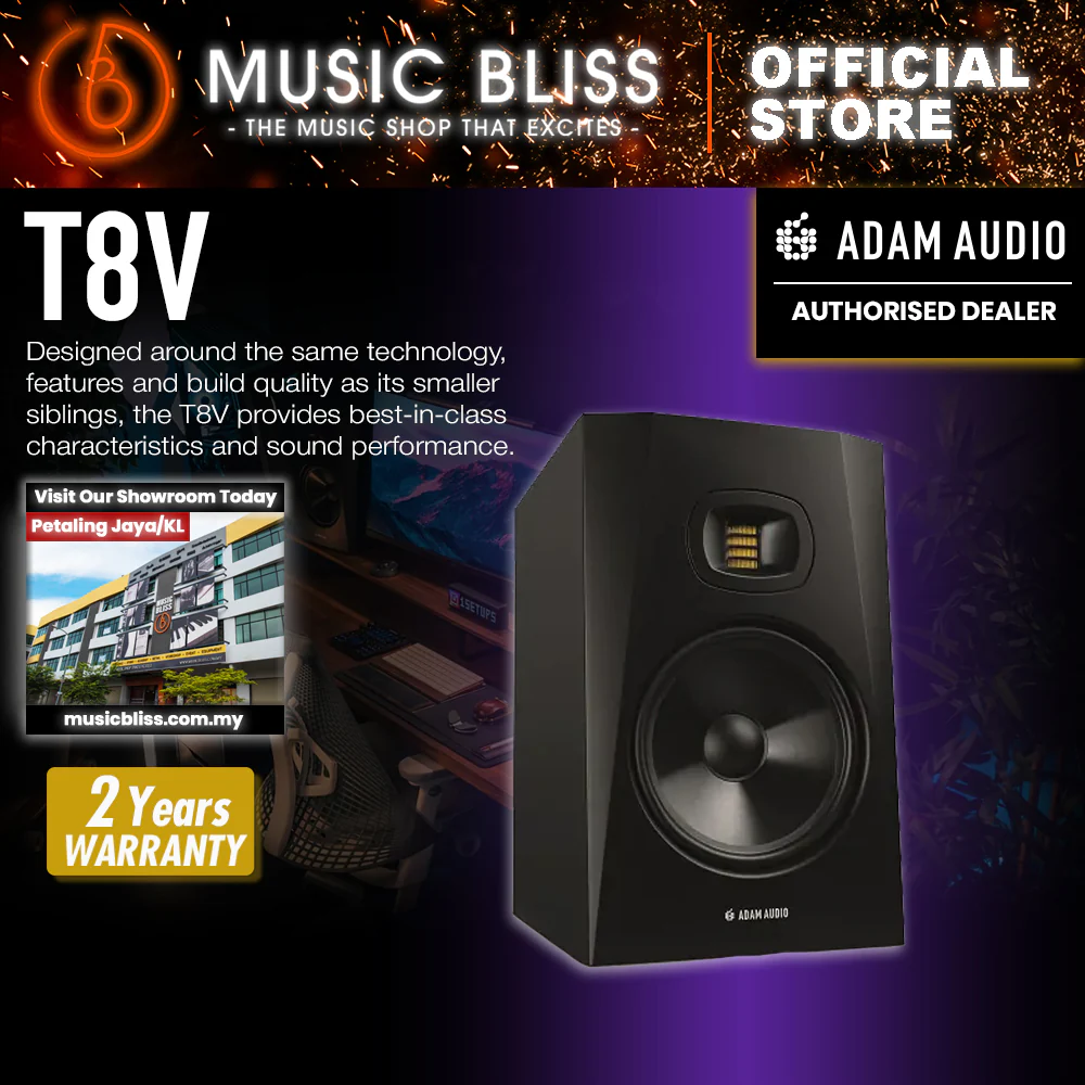 ADAM Audio T8V 8-inch Powered Studio Monitor