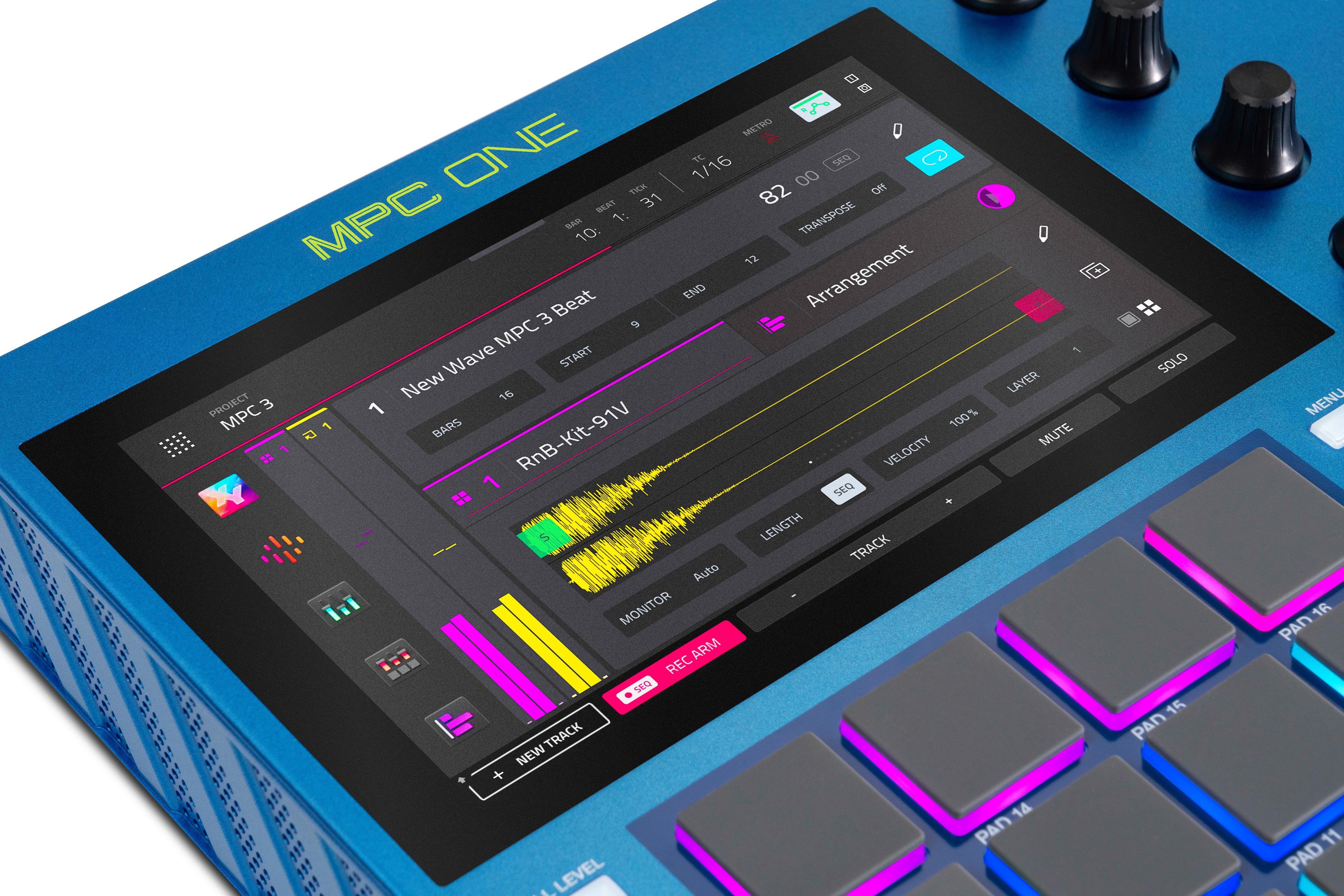 Akai Professional MPC One G2 Standalone Sampler and Sequencer - Image 5