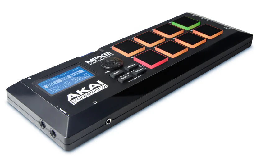 Akai Professional MPX8 8-Pad Pressure-sensitive Mobile SD Sample Player - Image 3