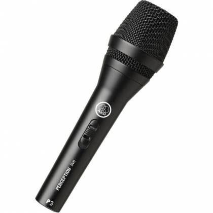 AKG P3 S High-Performance Dynamic Microphone with On/Off Switch - Image 2