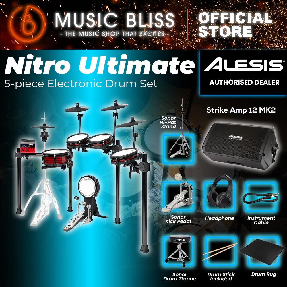 Alesis Nitro Ultimate Electronic Drum Set - Image 9