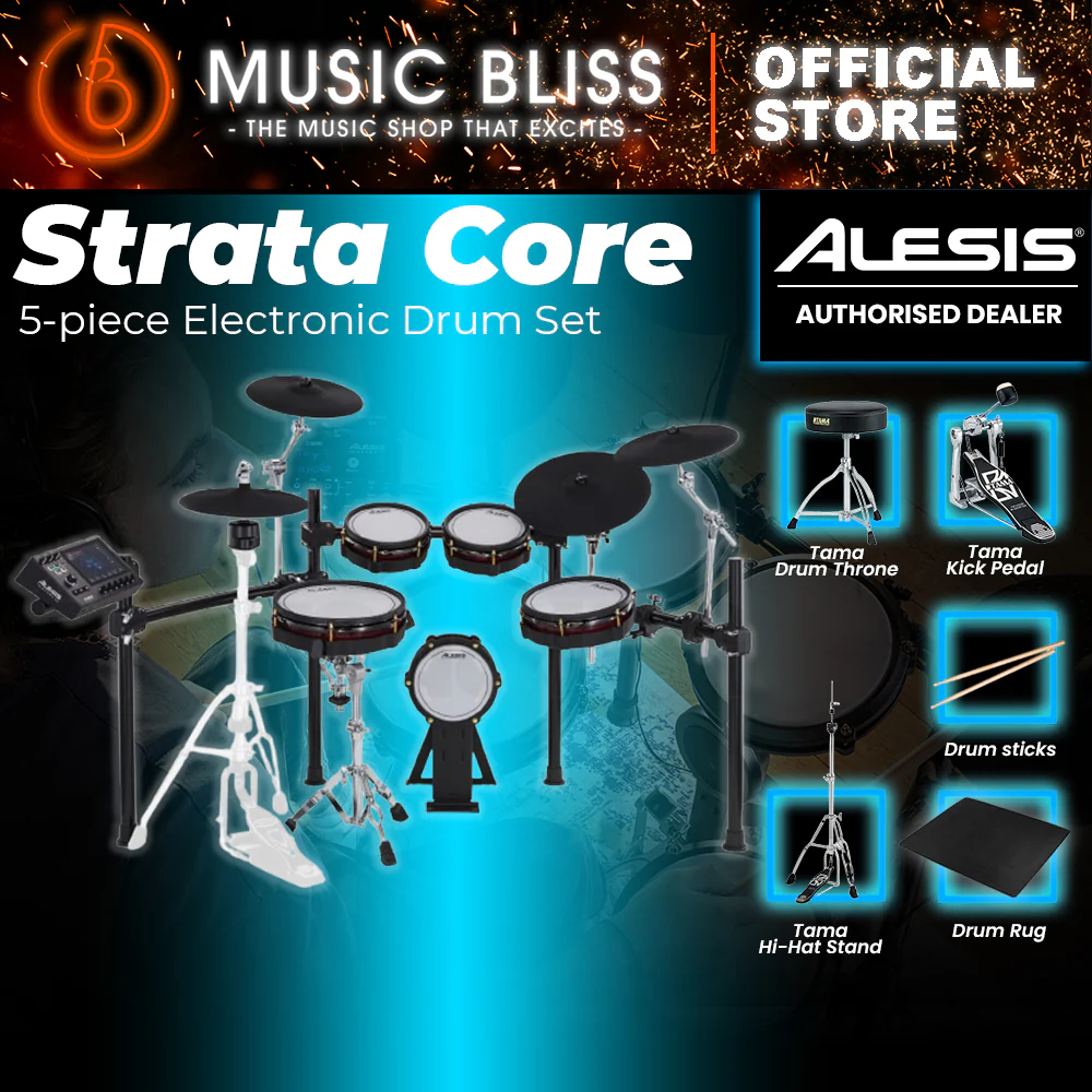 Alesis Strata Core 5-piece Electronic Drum Set - Image 5