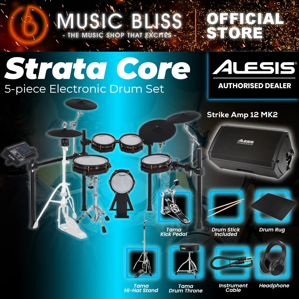 Alesis Strata Core 5-piece Electronic Drum Set - Image 8