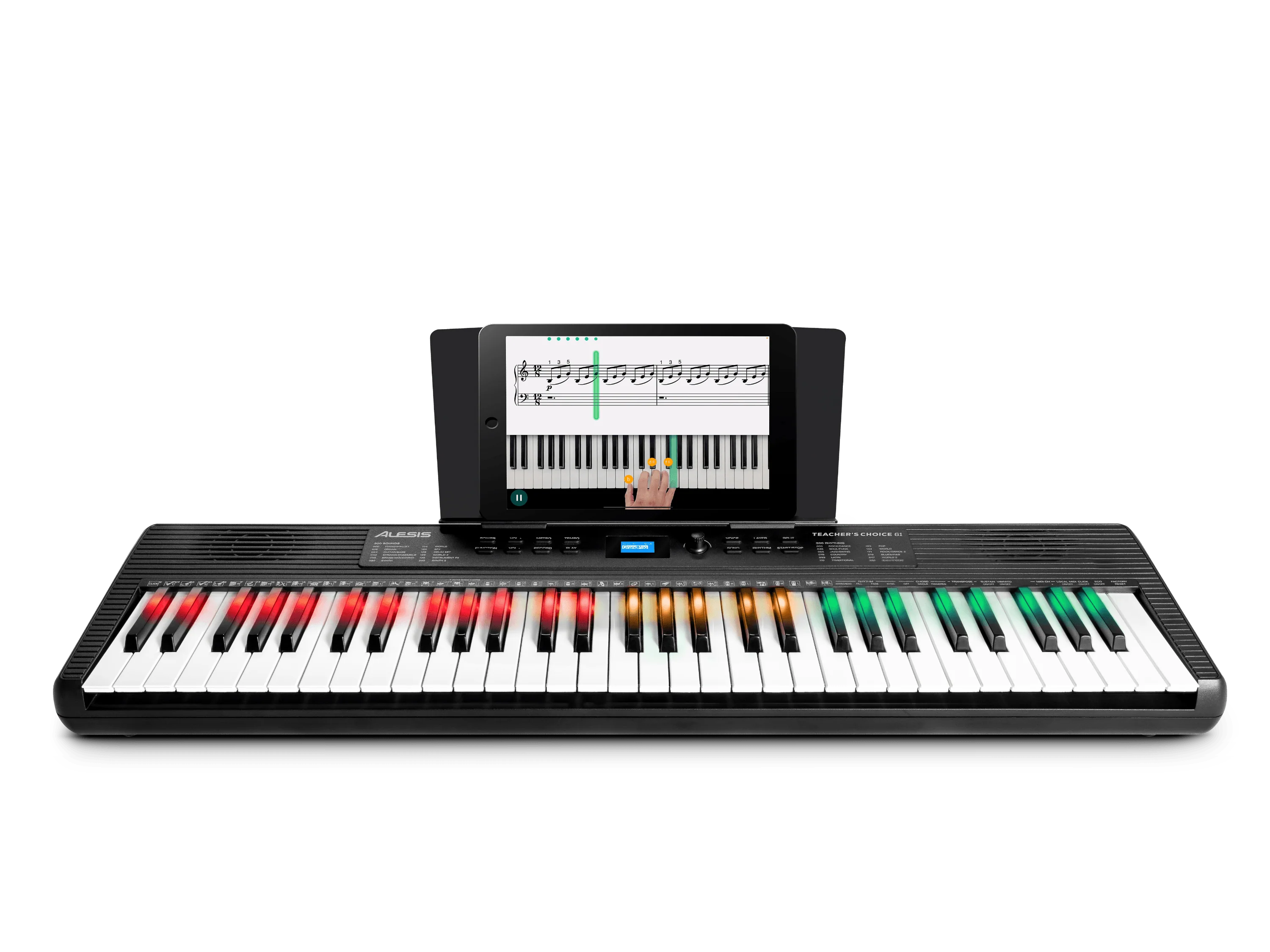 Alesis Teacher's Choice 61-Key Portable Keyboard with Lighted Keys - Image 3