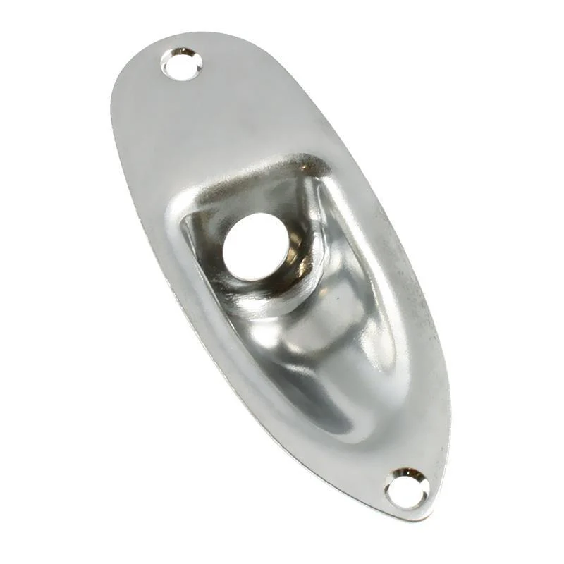 ALLPARTS AP-0610-010 Chrome Jackplate for StratocasterĀ® - Image 2