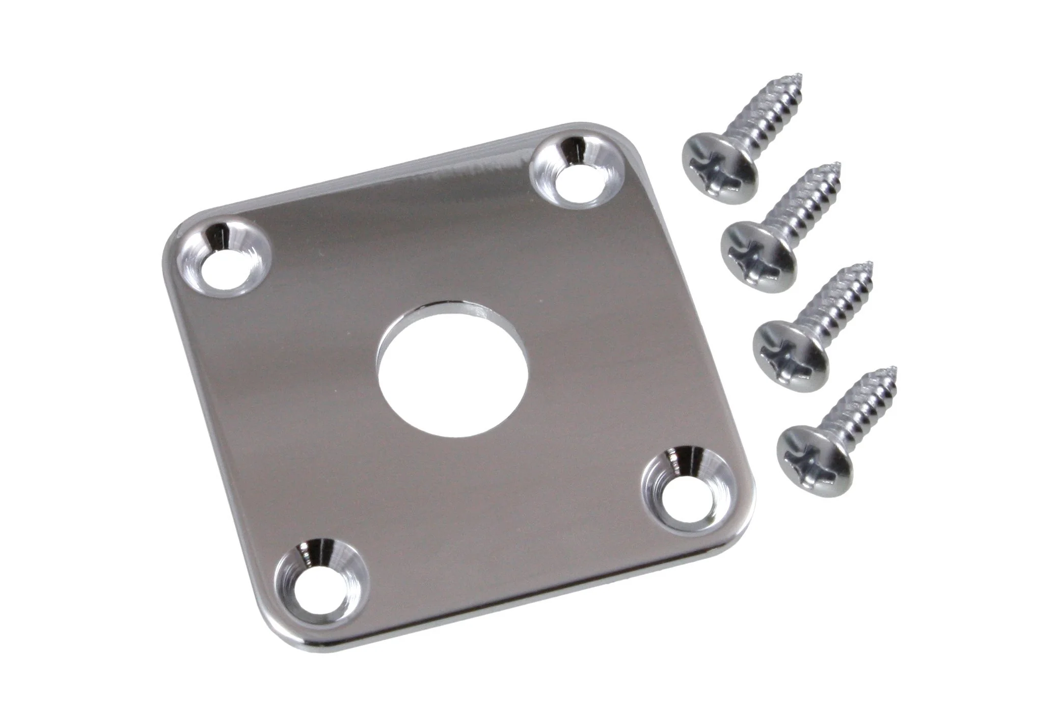 ALLPARTS AP-0633-001 Square Jackplate for Les Paul