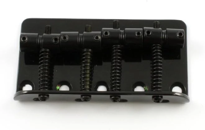 ALLPARTS BB-0310-003 Black Bridge for P-Bass and J-Bass