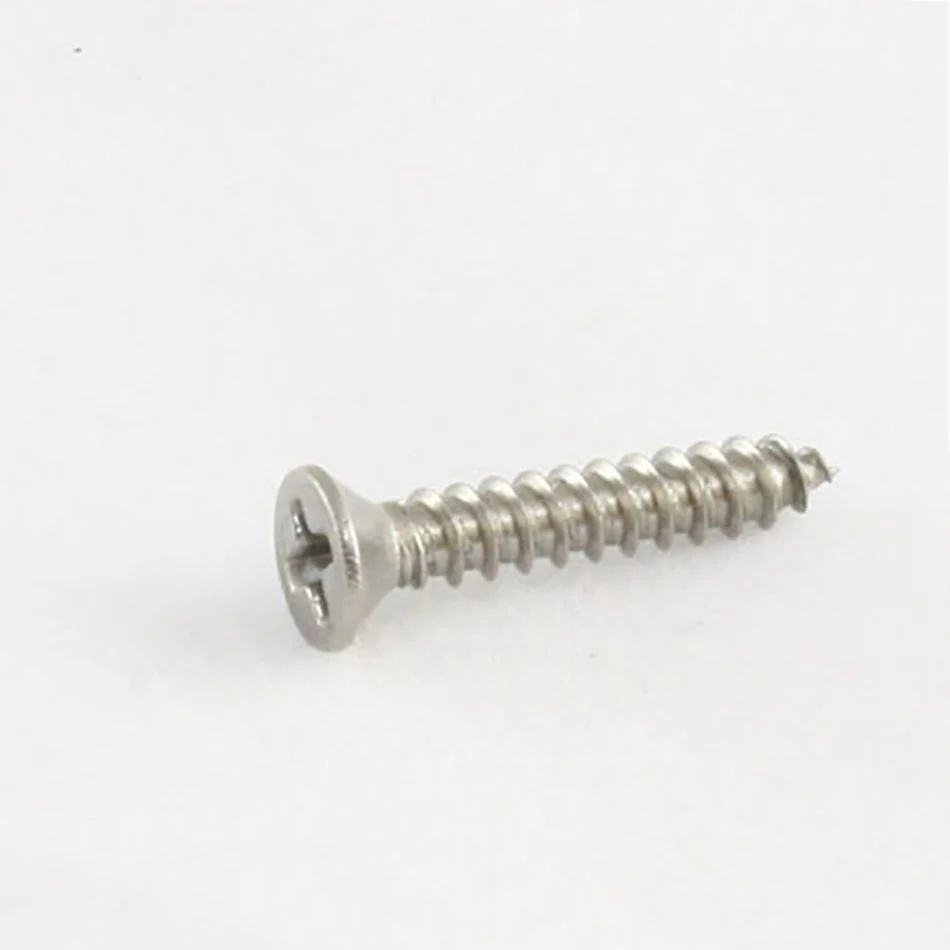 ALLPARTS GS-3397-005 Short Humbucking Ring Screws - Stainless Steel (Pack of 8)