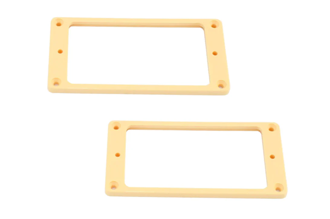 ALLPARTS PC-0745-028 Cream Humbucking Guitar Pickup Rings Non-slanted - Image 2