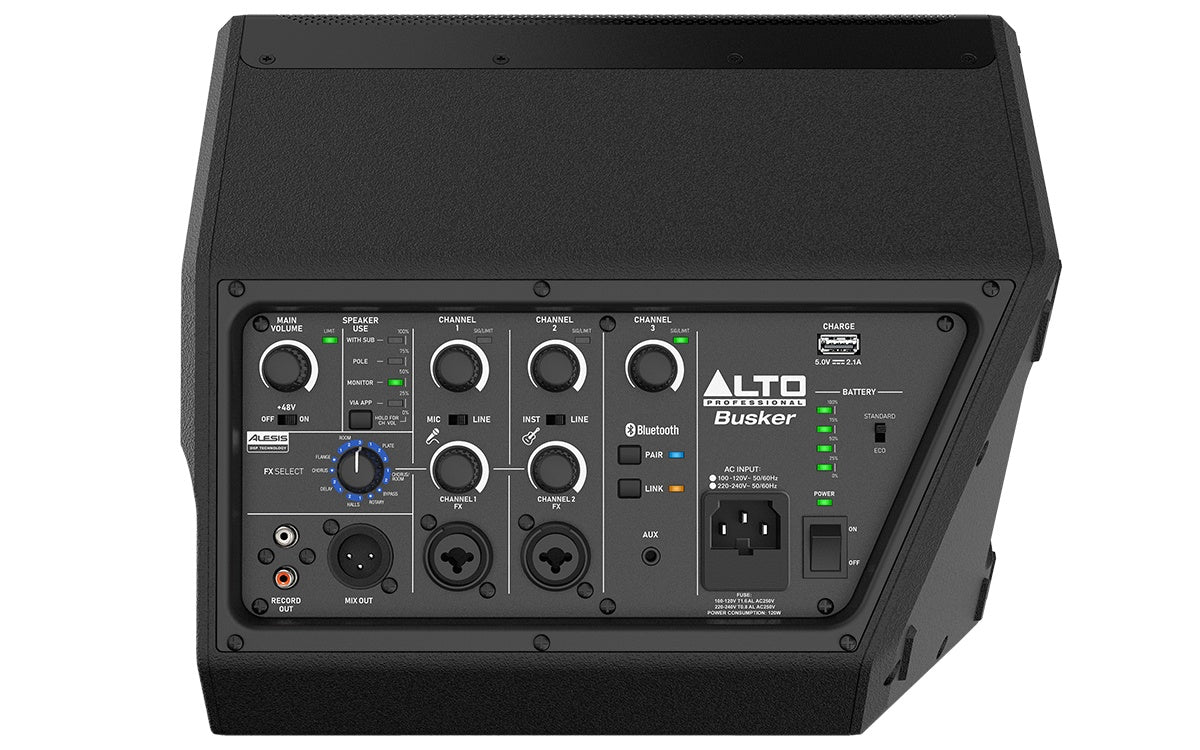 Alto Professional Busker Portable 200-watt Battery-powered PA Speaker - Image 9