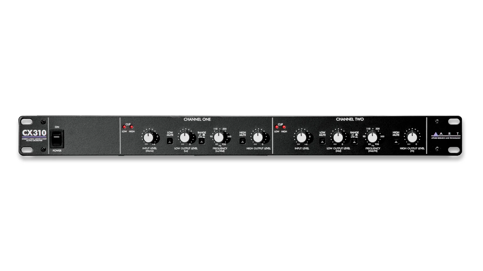 ART CX310 Stereo 2-way / Mono 3-way Crossover - Image 2