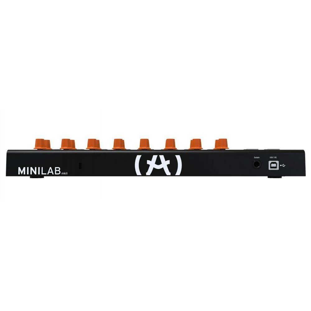 Arturia MiniLab MKII 25 Slim-key Controller - Orange Limited Edition - Image 3
