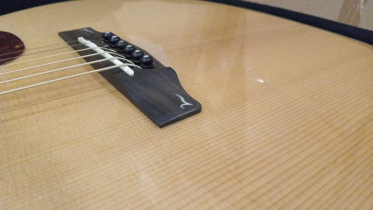 B STOCK (BS-287) Cort Gold-A6 Acoustic Guitar with Bag - Image 4