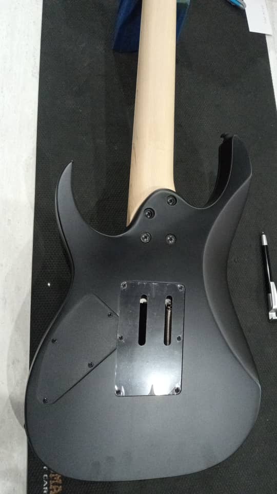 B STOCK (BS-406) Ibanez RG7320EX 7-string Electric Guitar - Black Flat (RG7320EX-BKF) - Image 5