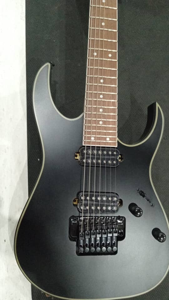 B STOCK (BS-406) Ibanez RG7320EX 7-string Electric Guitar - Black Flat (RG7320EX-BKF) - Image 8