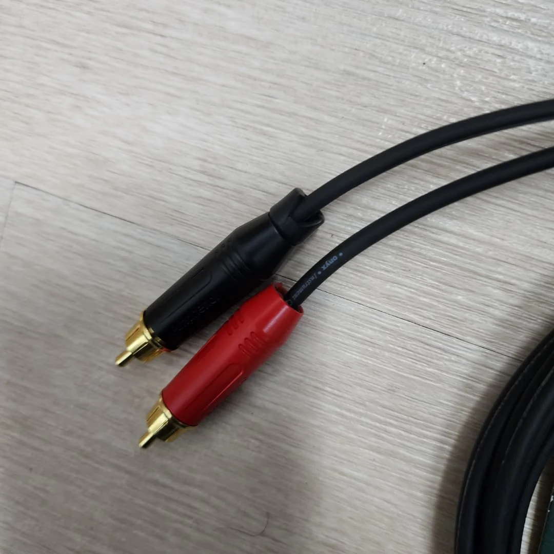 B STOCK (BS-488) Sommer Onyx 2025 Dual RCA to Dual RCA Stereo Interconnect Cable (3 Meters) - Image 2