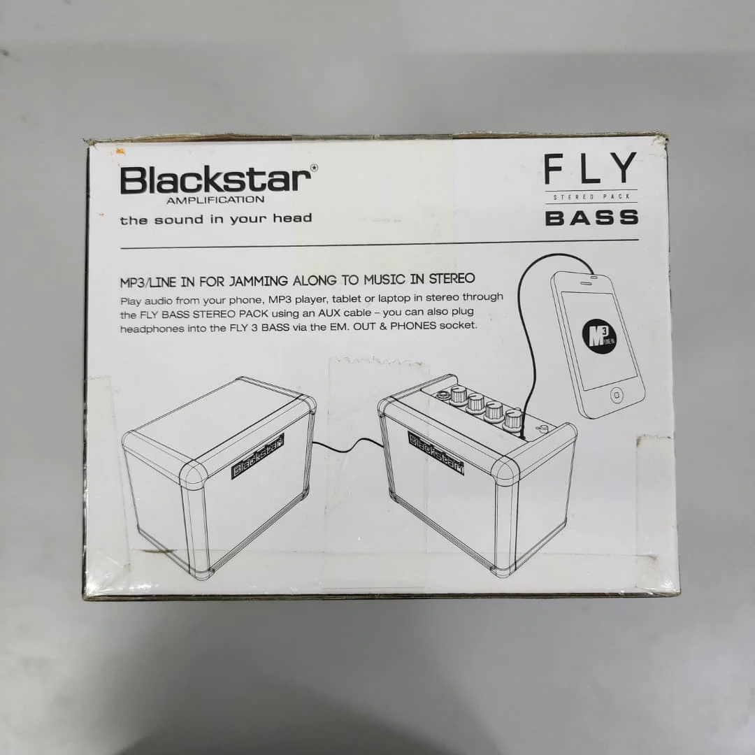 B STOCK (BS-532) Blackstar FLY 3 Bass Pack 1x3" 3-watt Bass Combo Amp w/Cabinet and Power Supply - Image 6