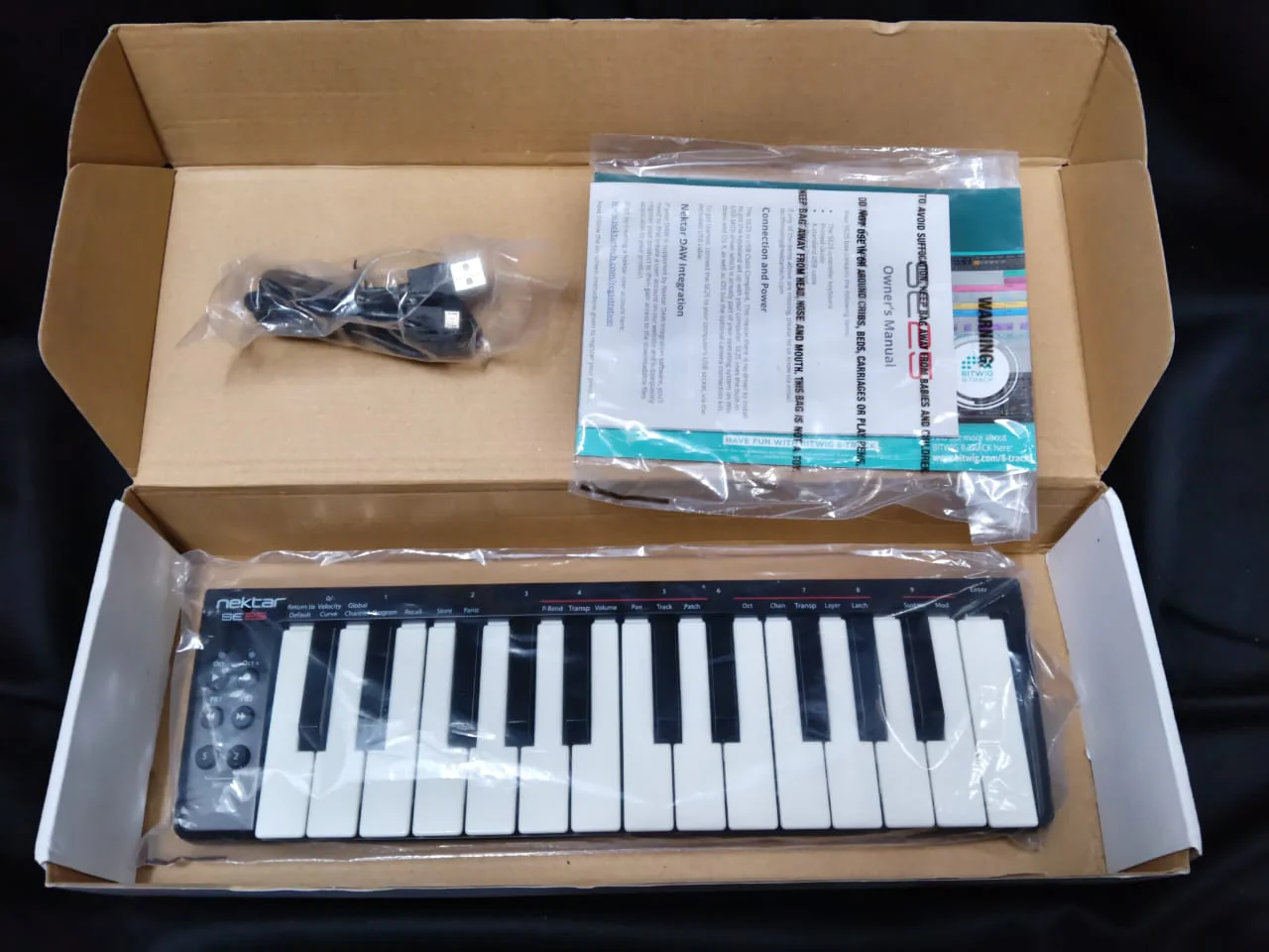 B STOCK (BS-640) Nektar SE25 Portable USB MIDI Controller with 25 Mini Keys (SE25) - Image 3