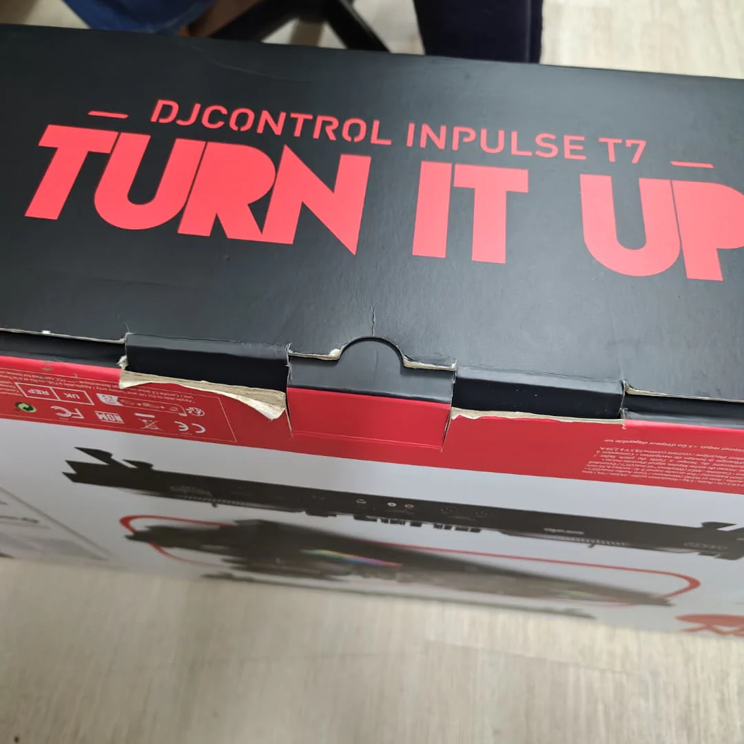B STOCK (BS-643) Hercules DJ DJControl Inpulse T7 2-deck Motorized DJ Controller | Full DJ Software DJUCED & Serato DJ Lite Included - Image 6