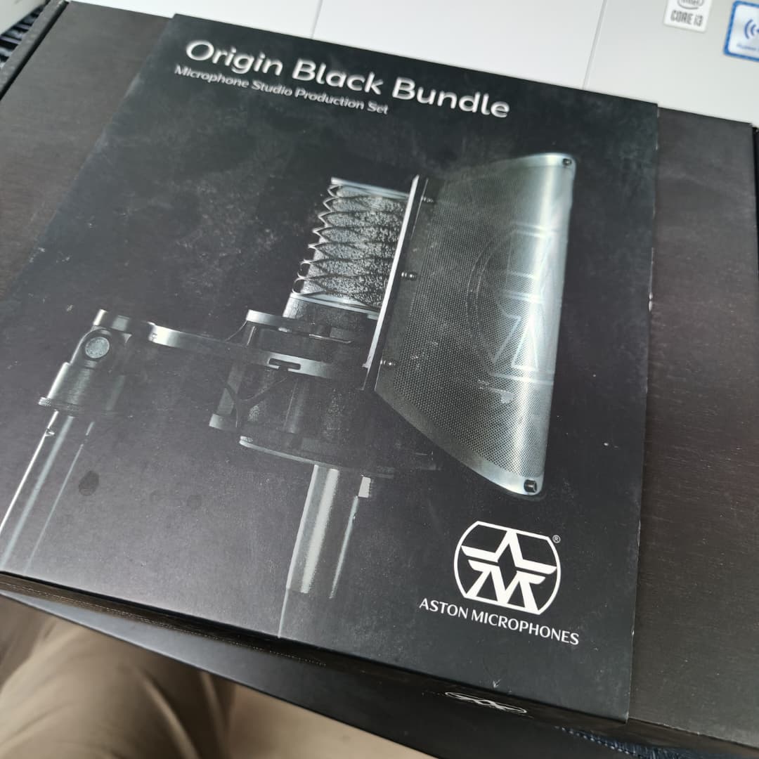 B STOCK (BS-673) Aston Microphone Origin Black Bundle Large-diaphragm Condenser Microphone - Image 7