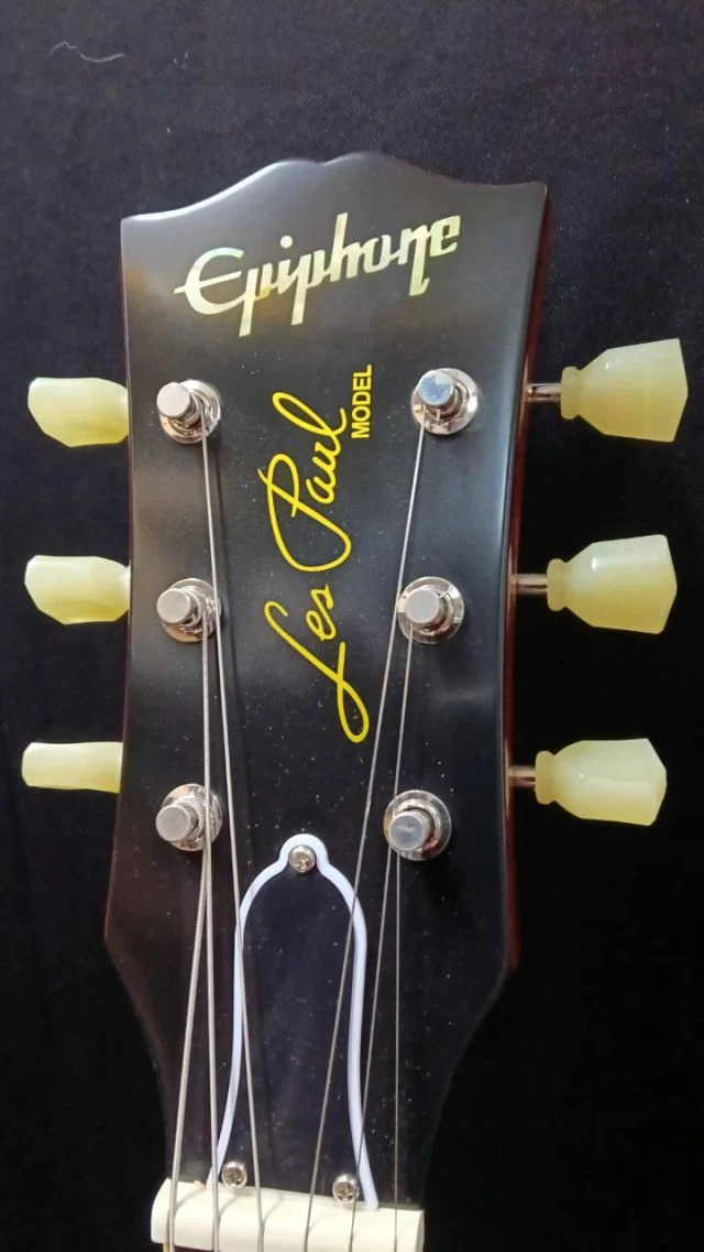 B STOCK (BS-693) Epiphone 1959 Les Paul Standard Reissue Electric Guitar - Deep Cherry Sunburst - Image 3