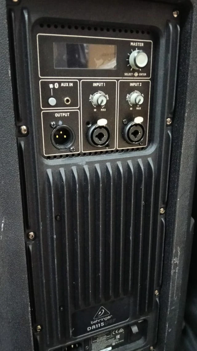 B STOCK (BS-704) Behringer DR115DSP 1400W 15" Powered Speaker with Bluetooth - Image 4
