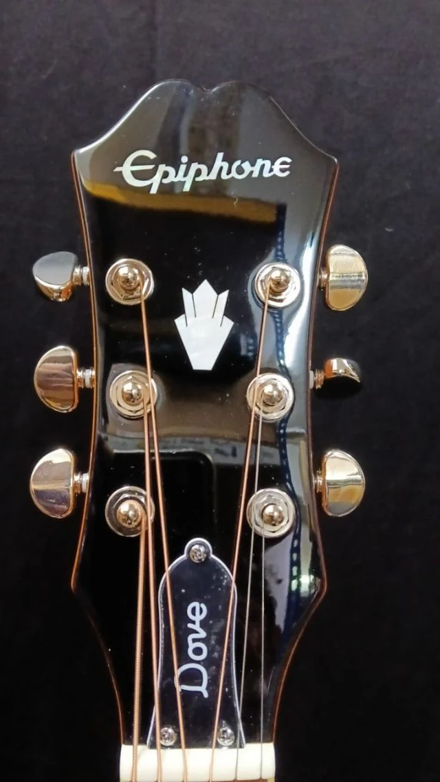 B STOCK (BS-707) Epiphone Dove Studio Acoustic-Electric Guitar - Violinburst - Image 3