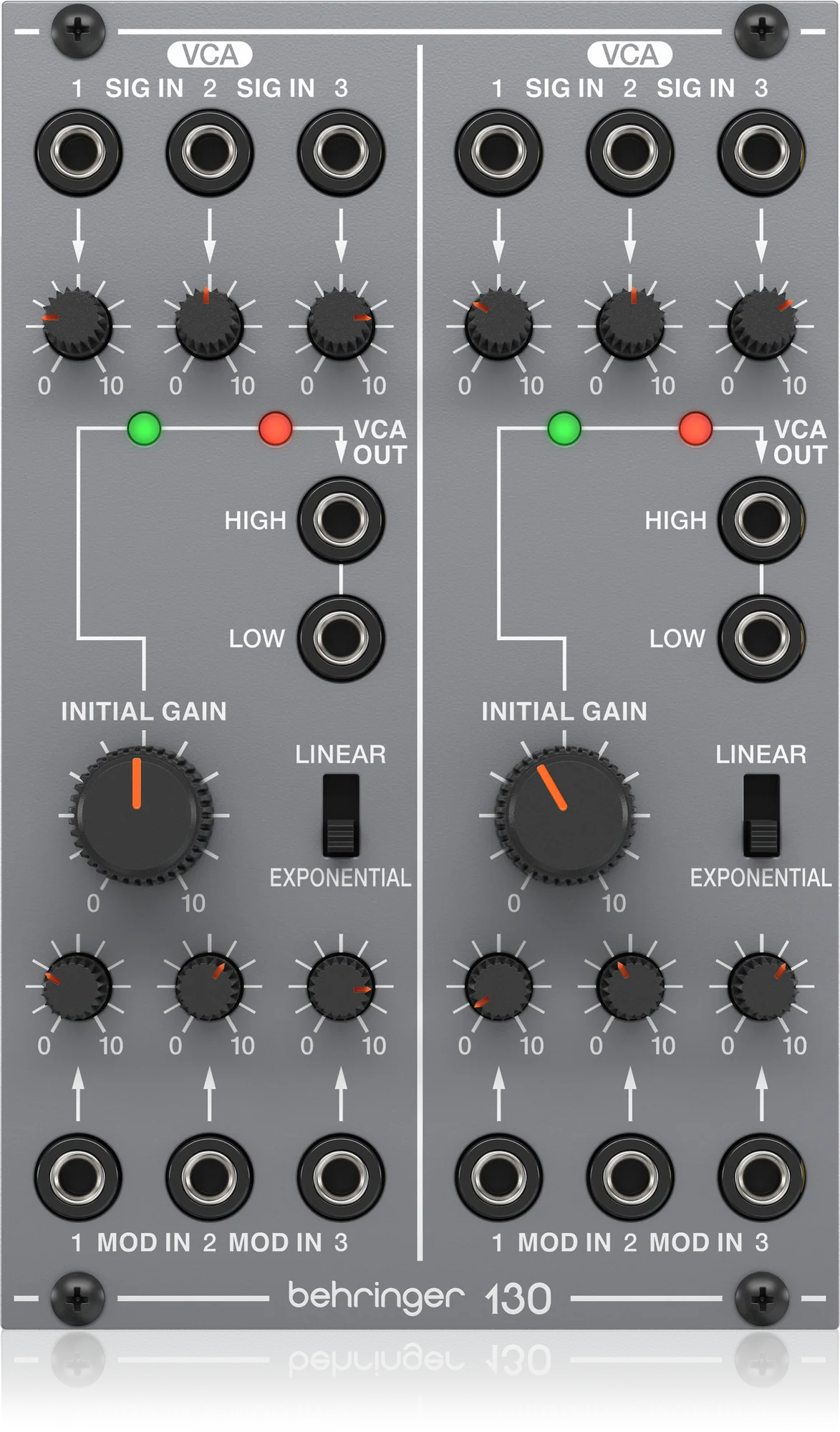Behringer 130 Dual VCA Eurorack Module - Image 2