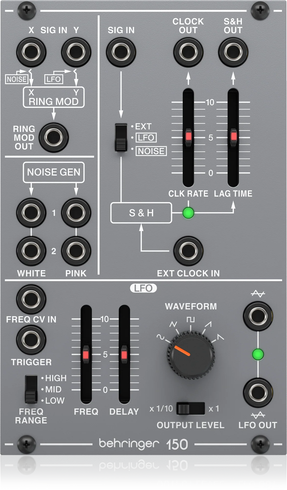 Behringer 150 Ring Mod / Noise / S&H / LFO Eurorack Module - Image 2