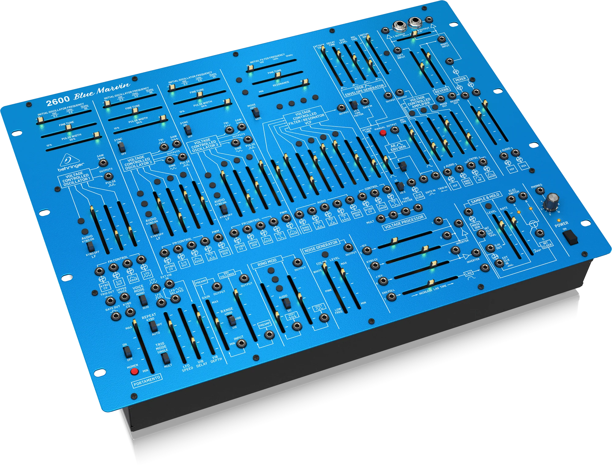 Behringer 2600 Blue Marvin Limited-Edition Analog Semi-modular Synthesizer - Image 2