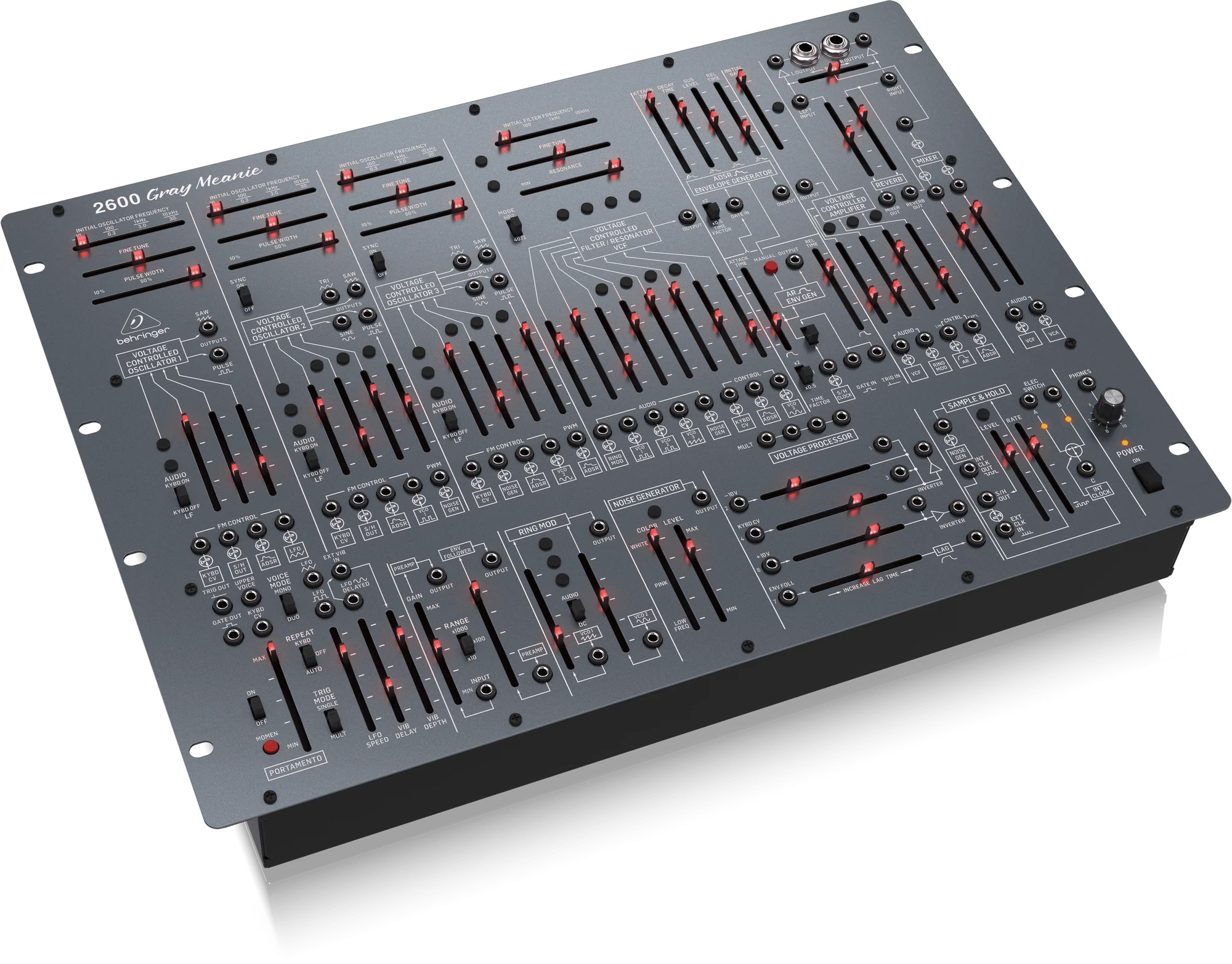 Behringer 2600 Gray Meanie Limited-Edition Analog Semi-modular Synthesizer - Image 2