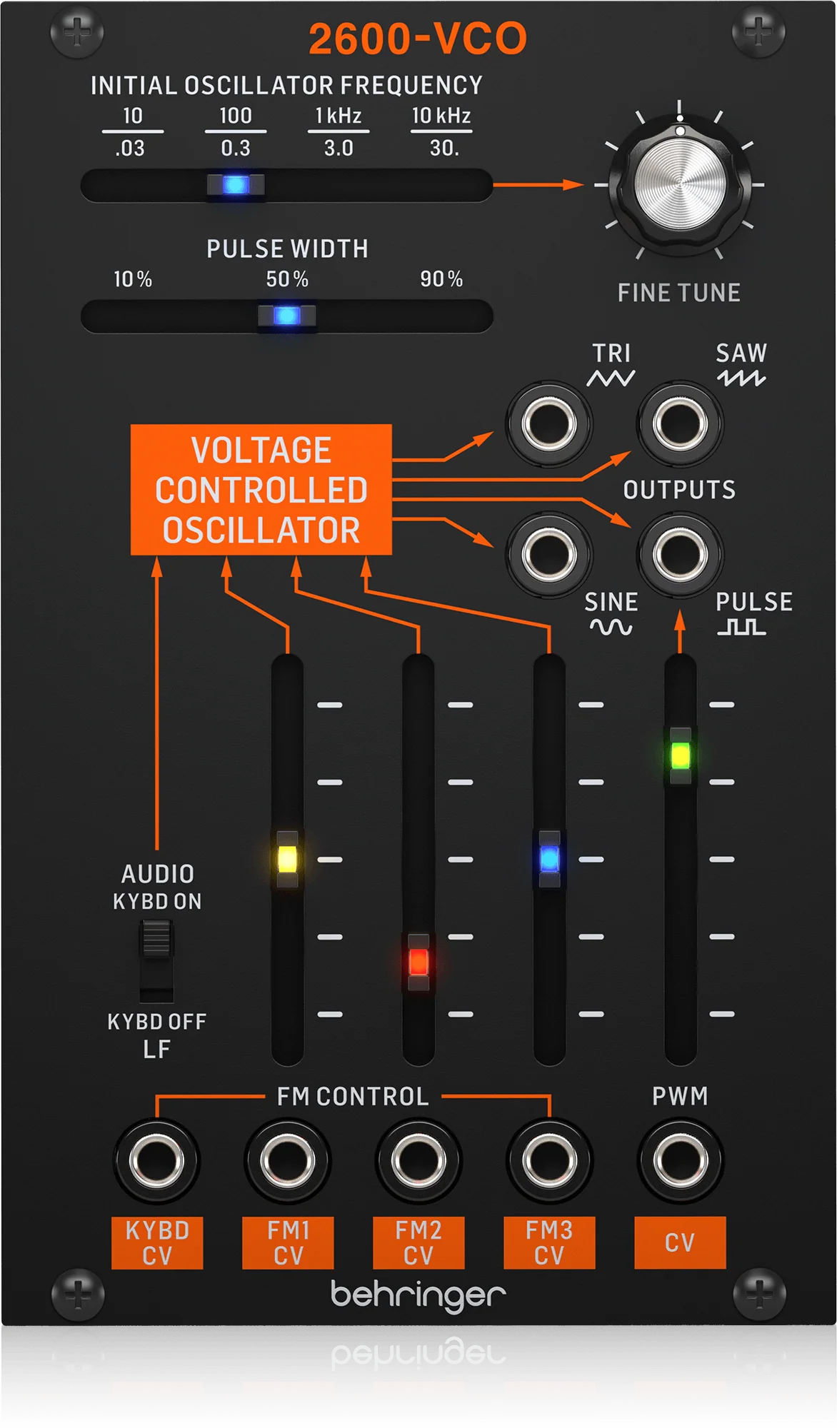 Behringer 2600 VCO Eurorack Voltage-Controlled Oscilator - Image 2