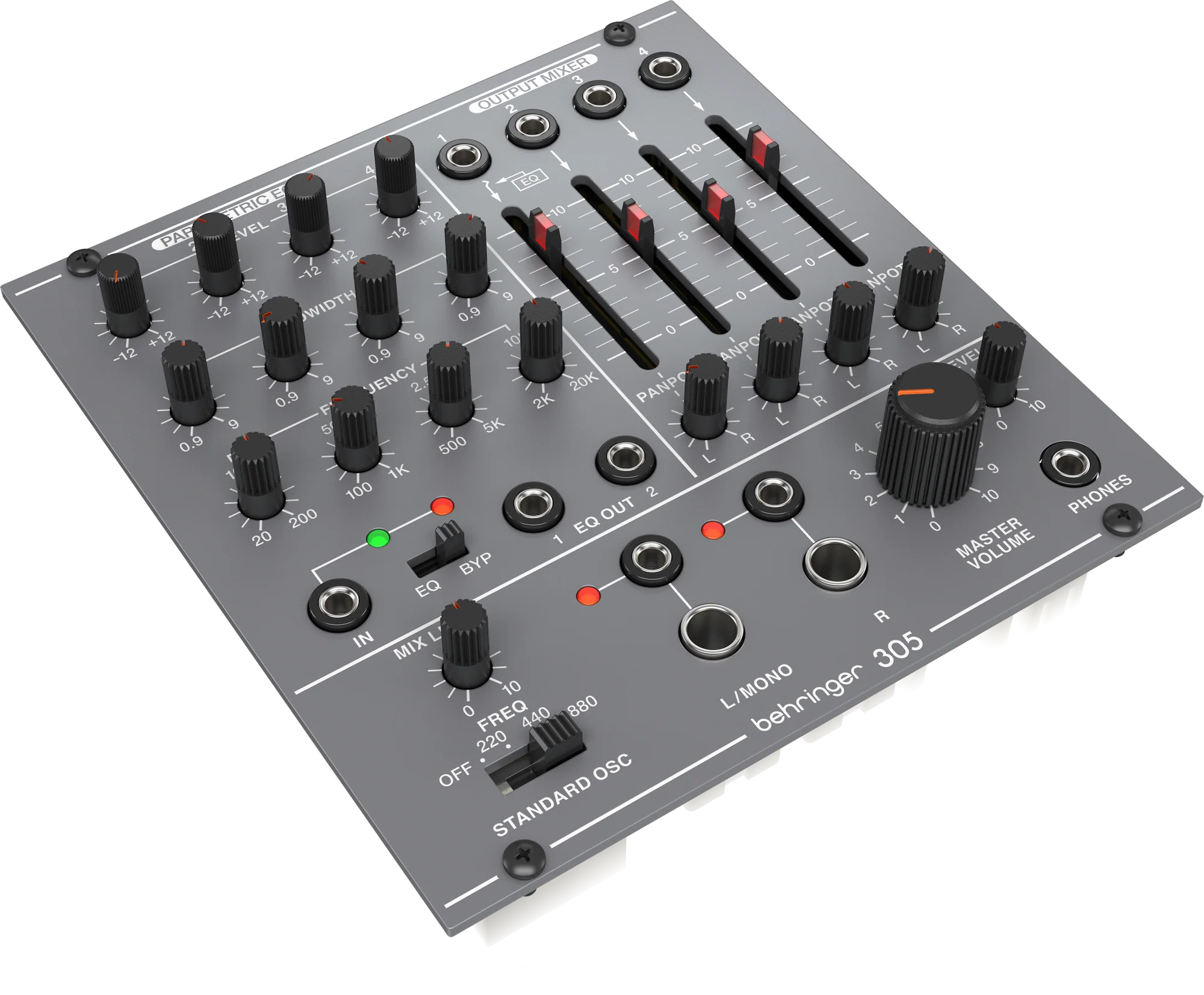Behringer 305 EQ / Mixer / Output Eurorack Module - Image 4