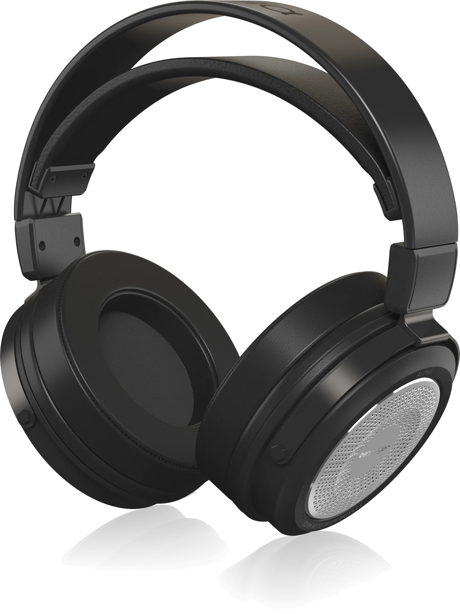 Behringer Alpha Premium Retro-Style Open-Back High-Fidelity Headphones - Image 3
