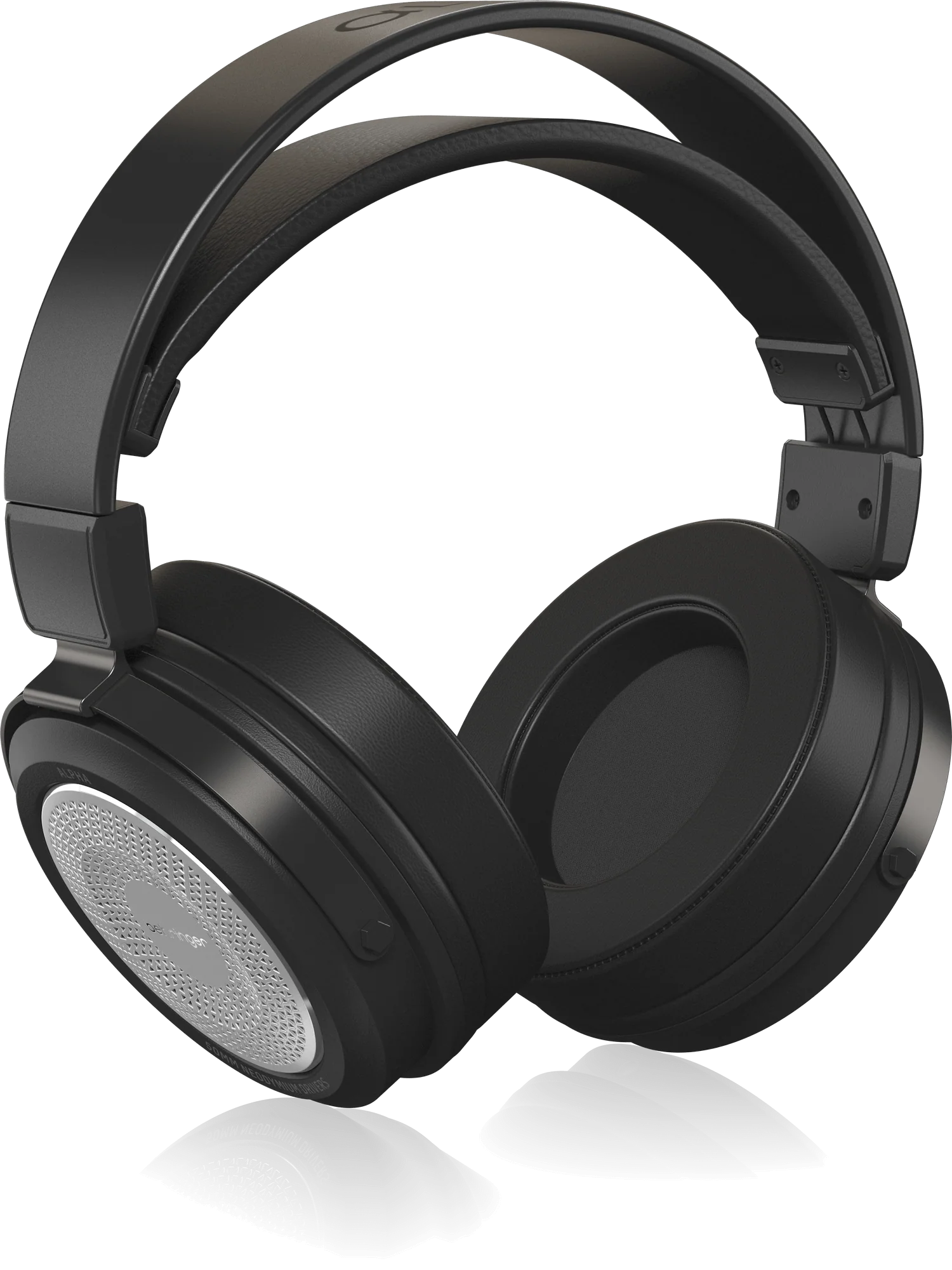 Behringer Alpha Premium Retro-Style Open-Back High-Fidelity Headphones - Image 4