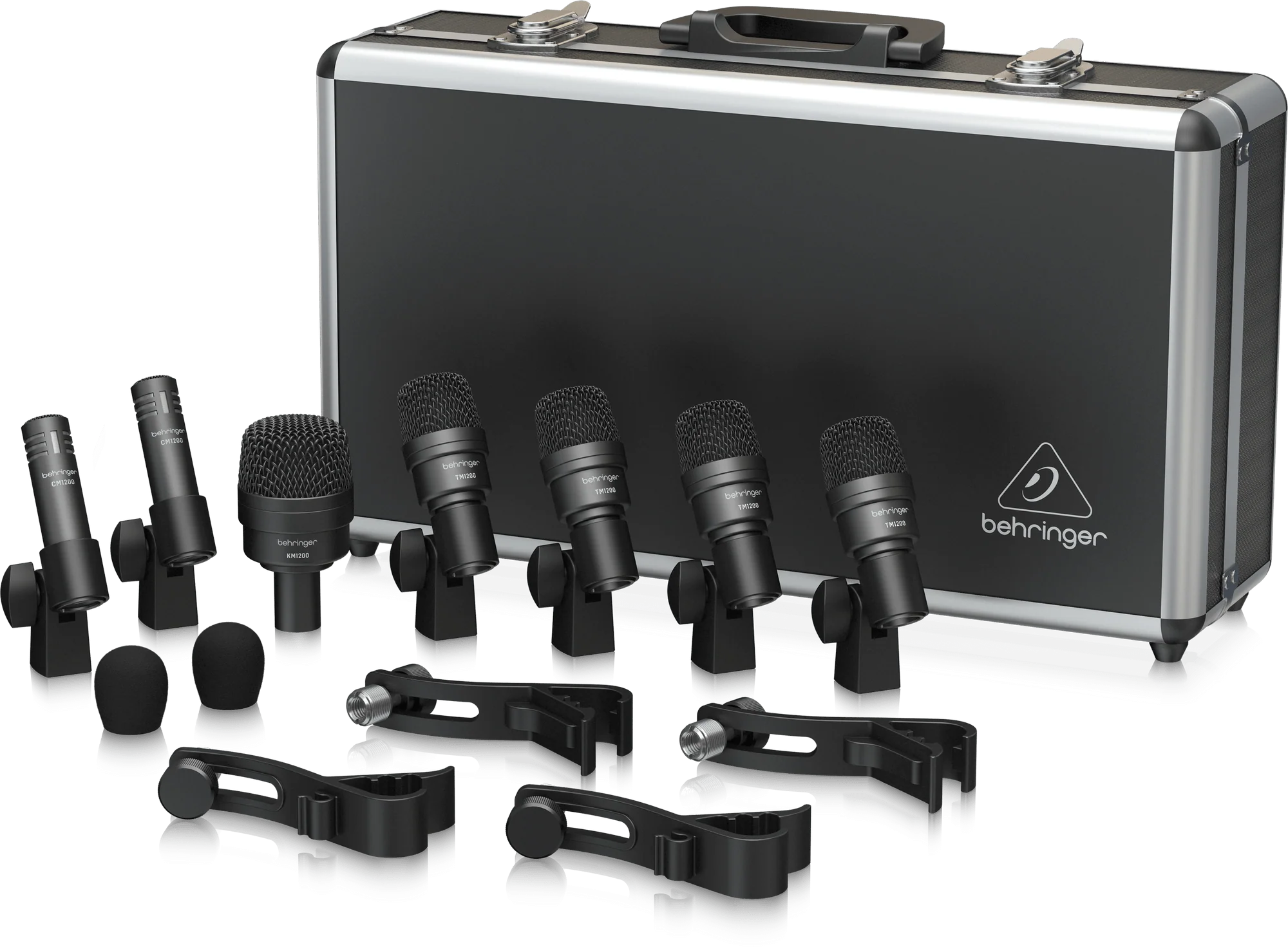 Behringer BC1200 Professional 7-piece Drum Microphone Set - Image 2