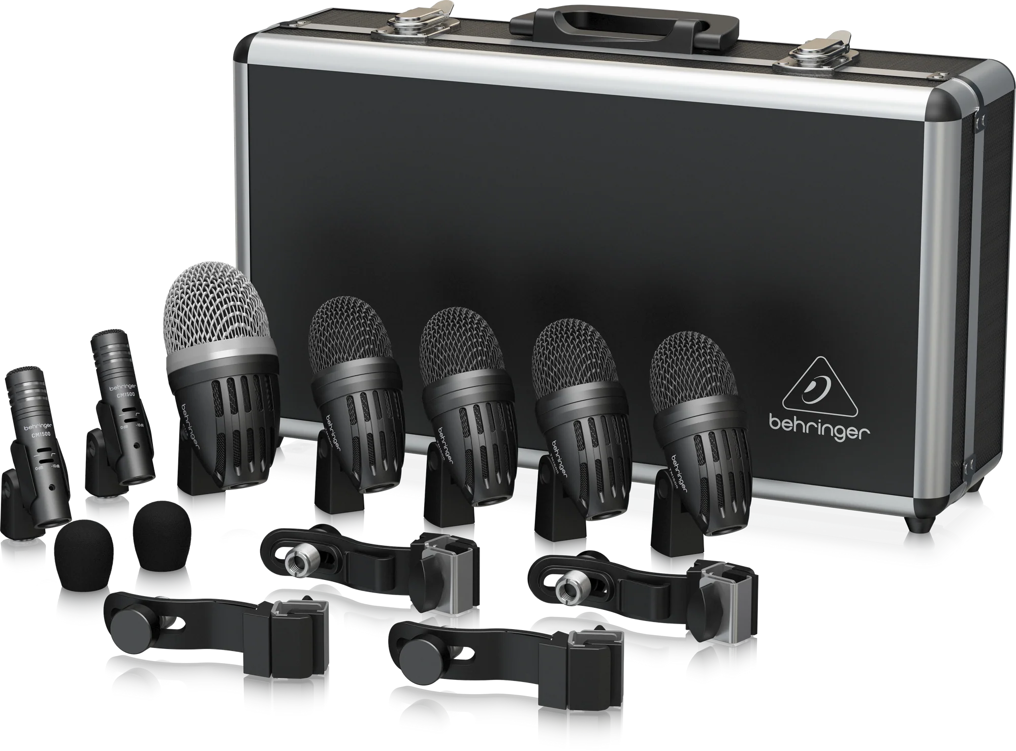 Behringer BC1500 Premium 7-piece Drum Microphone Set - Image 2