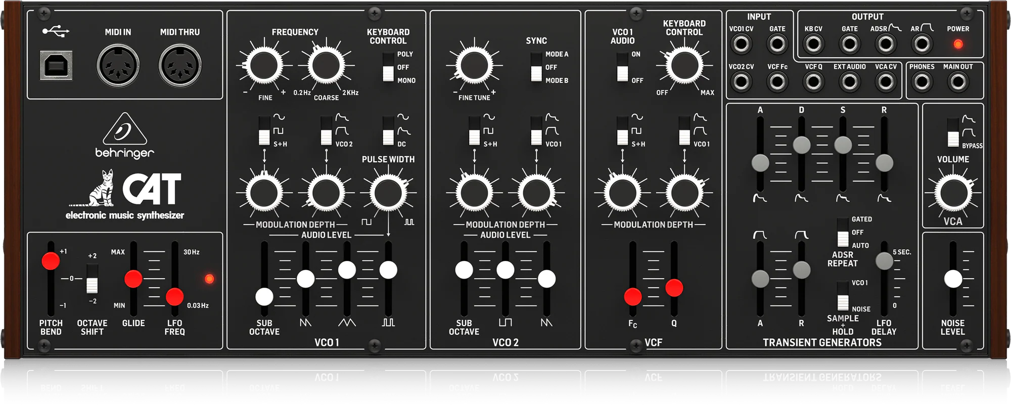 Behringer CAT Desktop Duophonic Analog Synthesizer Module - Image 2