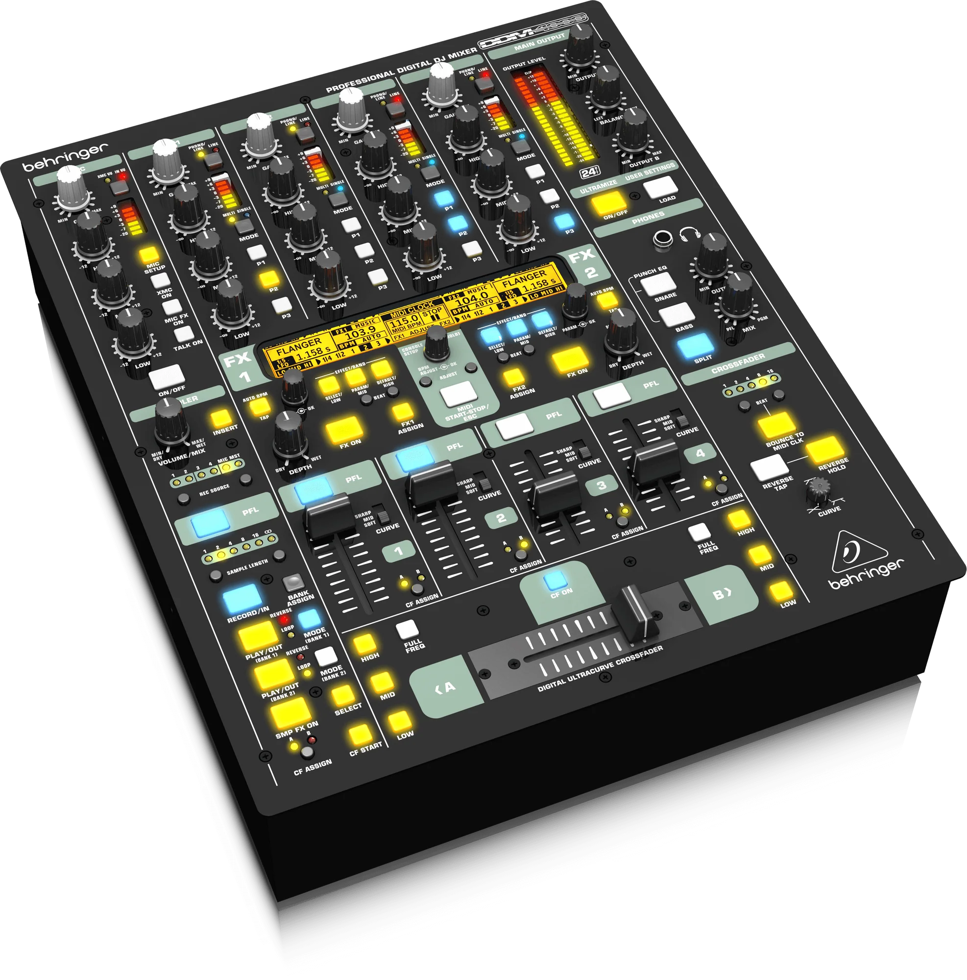 Behringer DDM4000 5-channel Digital DJ Mixer - Image 3