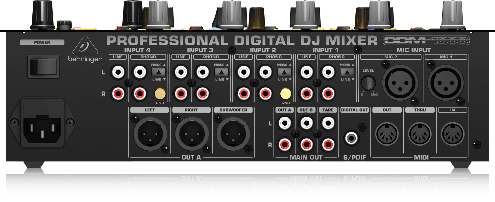 Behringer DDM4000 5-channel Digital DJ Mixer - Image 4
