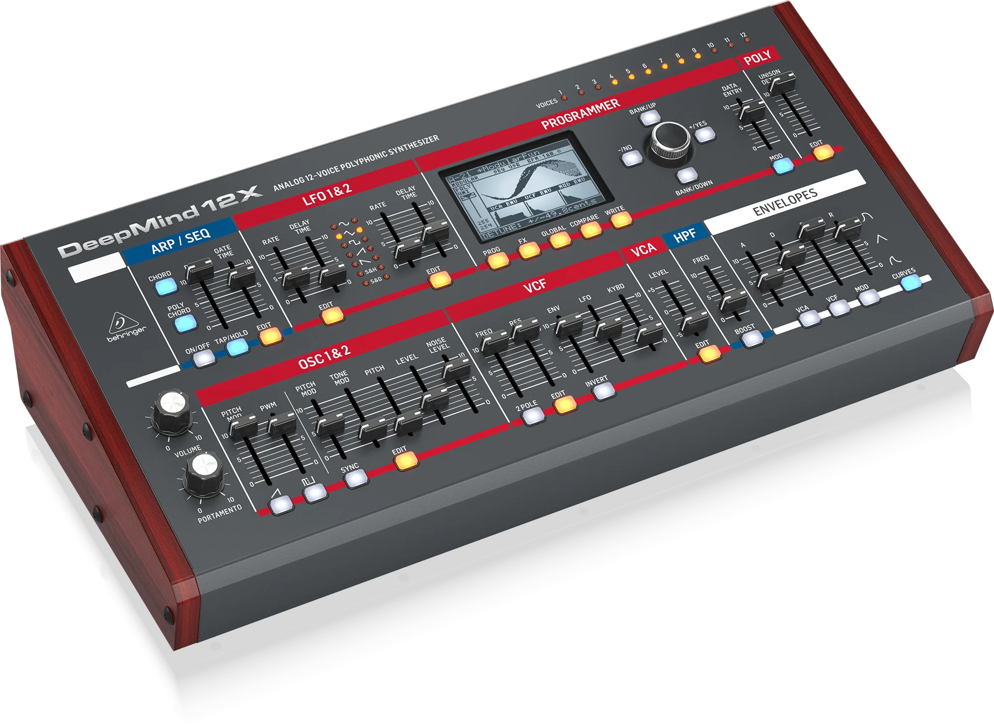 Behringer DeepMind 12XD Polyphonic Analog Desktop Synthesizer - Image 3