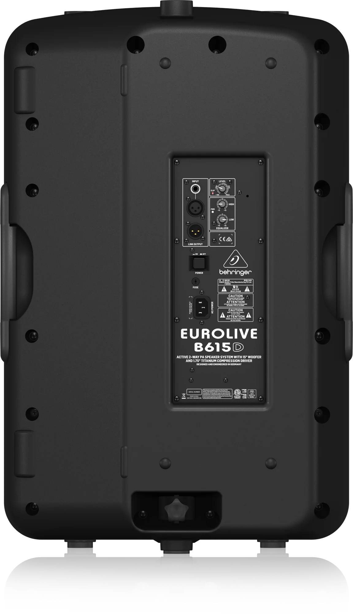 Behringer Eurolive B615D 1500W 15" Powered Speaker - Pair - Image 6