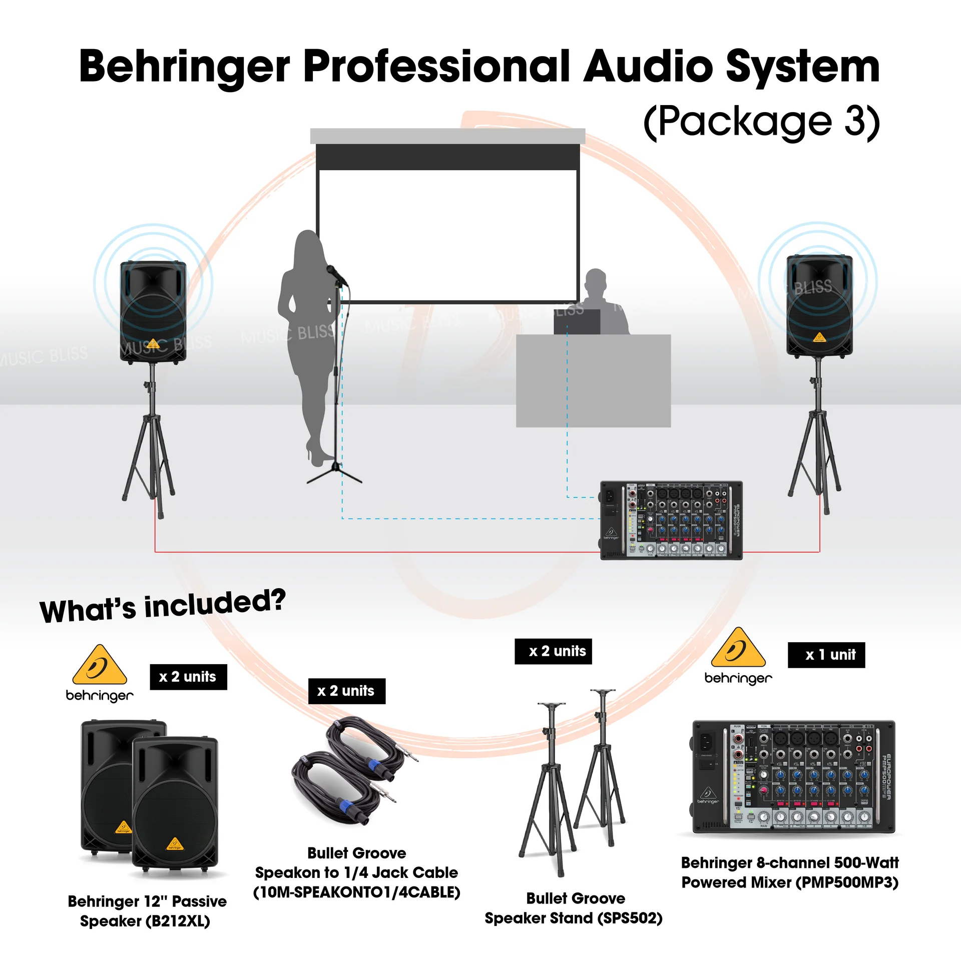 Behringer Full PA System