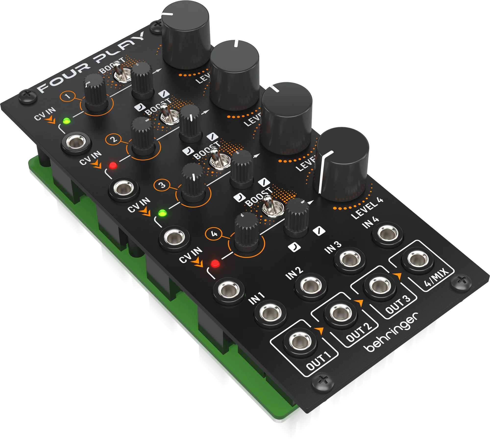 Behringer Four Play Quad VCA & Mixer Module For Eurorack - Image 3