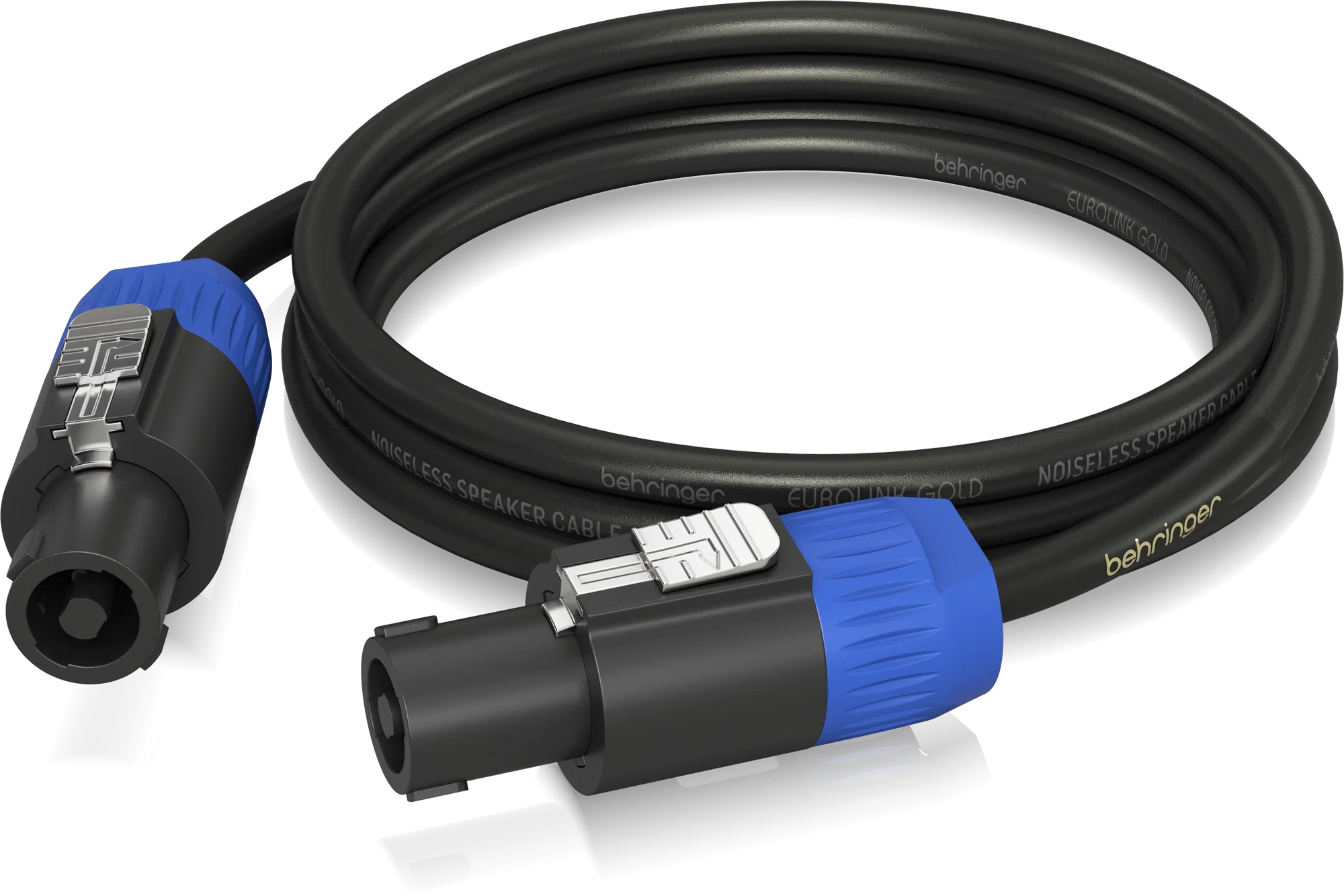 Behringer GLC2-300 Gold Performance 3m (10ft) Speaker Cable with Speaker Twist Connectors - Image 2