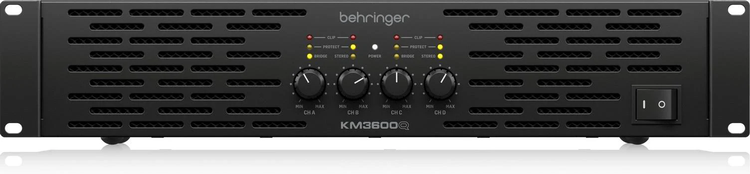 Behringer KM3600Q 4-Channel Amplifier - Image 2