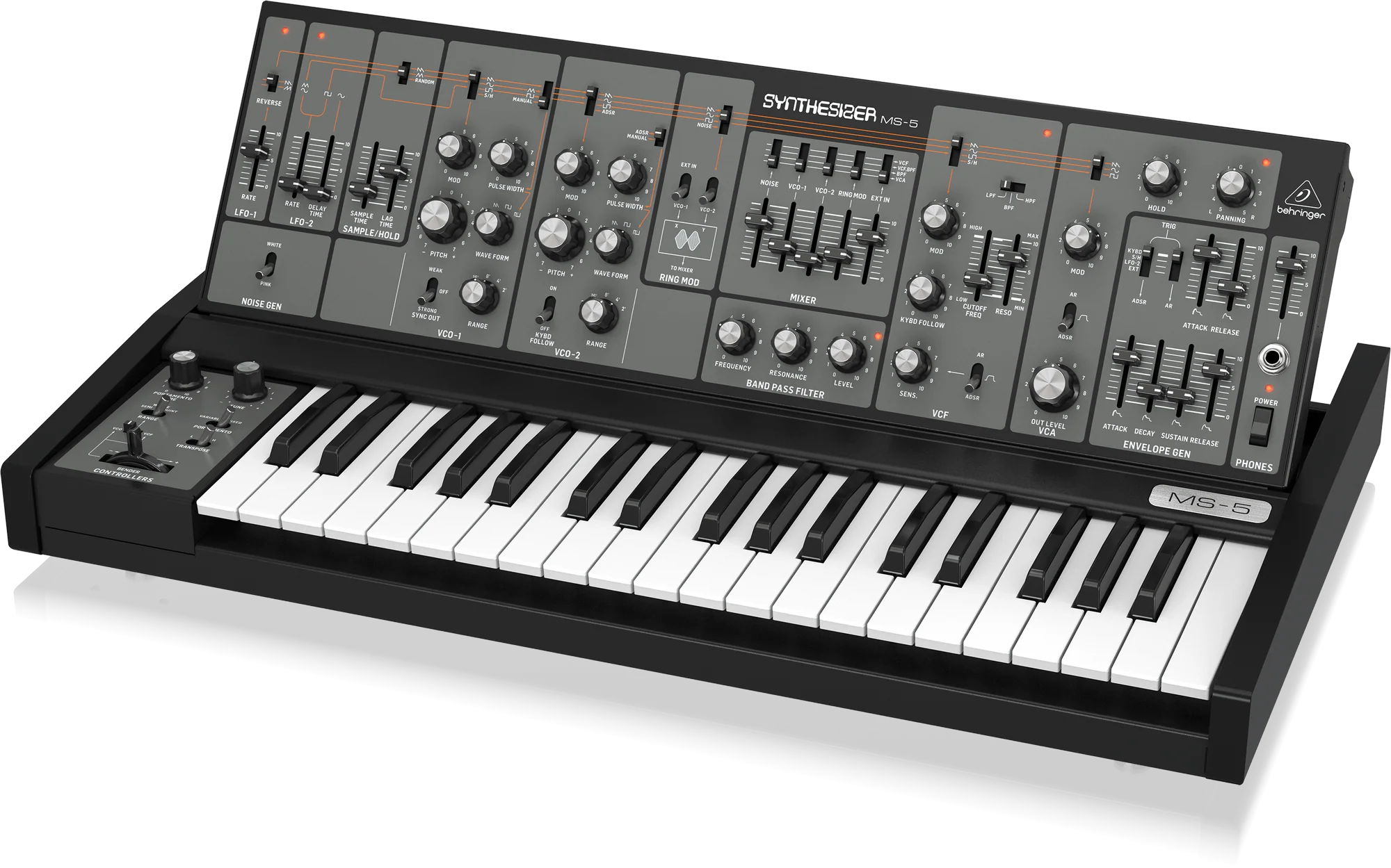 Behringer MS-5 37 Full-Size Keys Analog Synthesizer - Image 3