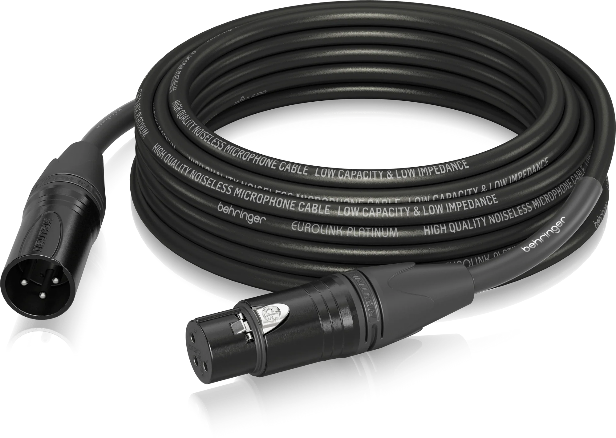 Behringer PMC-1000 Platinum Performance 10m (32.8ft) Microphone Cable with XLR Connectors - Image 2