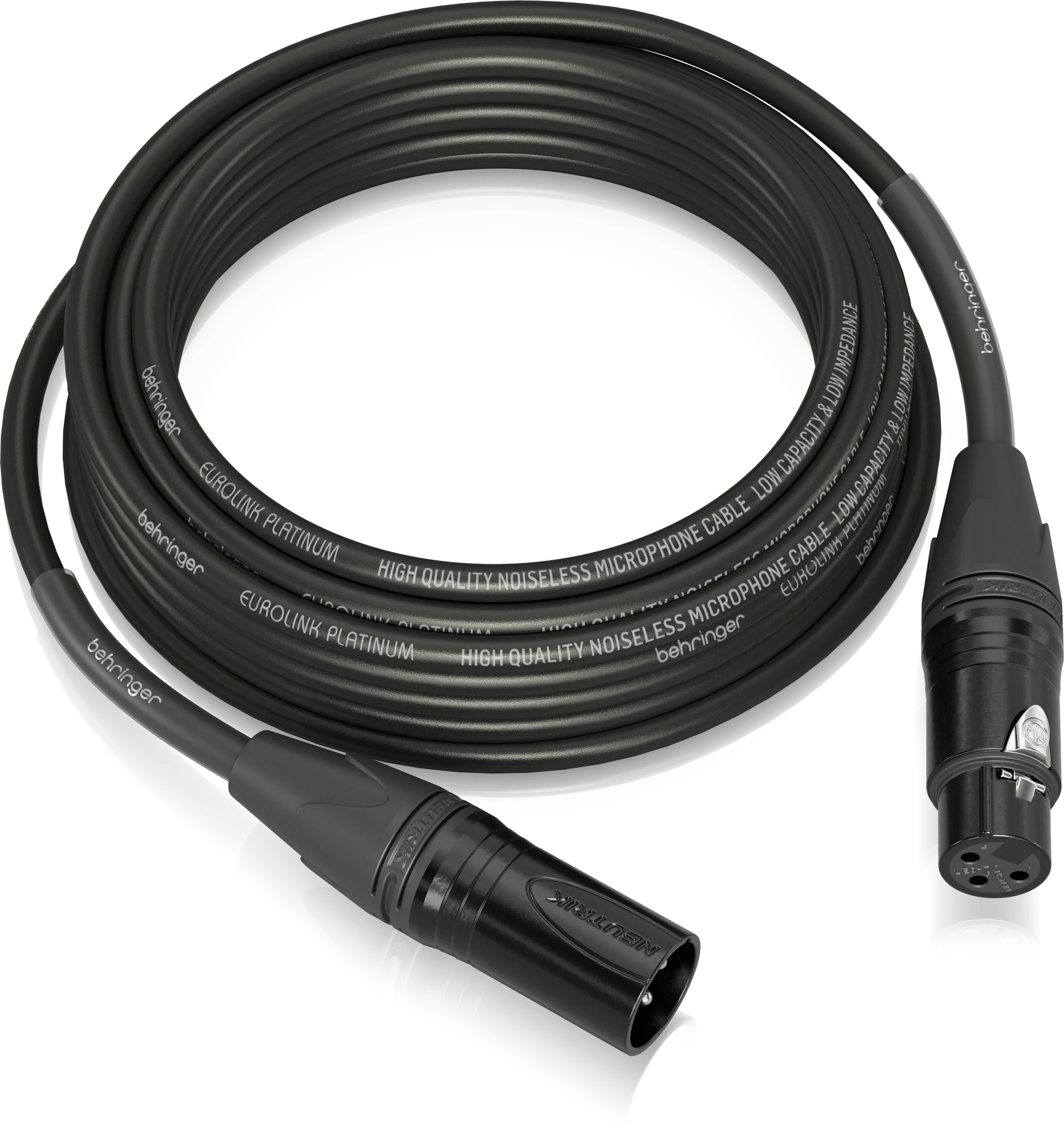 Behringer PMC-1000 Platinum Performance 10m (32.8ft) Microphone Cable with XLR Connectors - Image 3