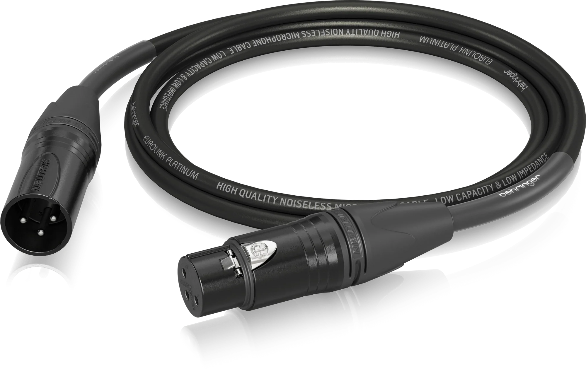 Behringer PMC-150 Platinum Performance 1.5m (5ft) Microphone Cable with XLR Connectors - Image 3